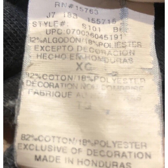 Vintage Mack Truck Hoodie Sweatshirt Mens XL Champion Reverse Weave Pullover - Picture 12 of 12